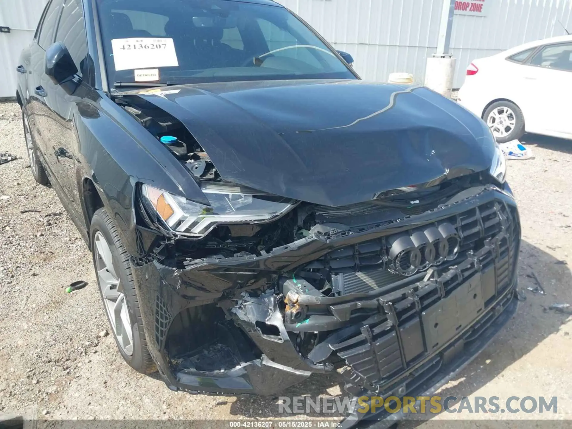 6 fotografías del automóvil dañado WA1EECF37R1184669 AUDI Q3 2024