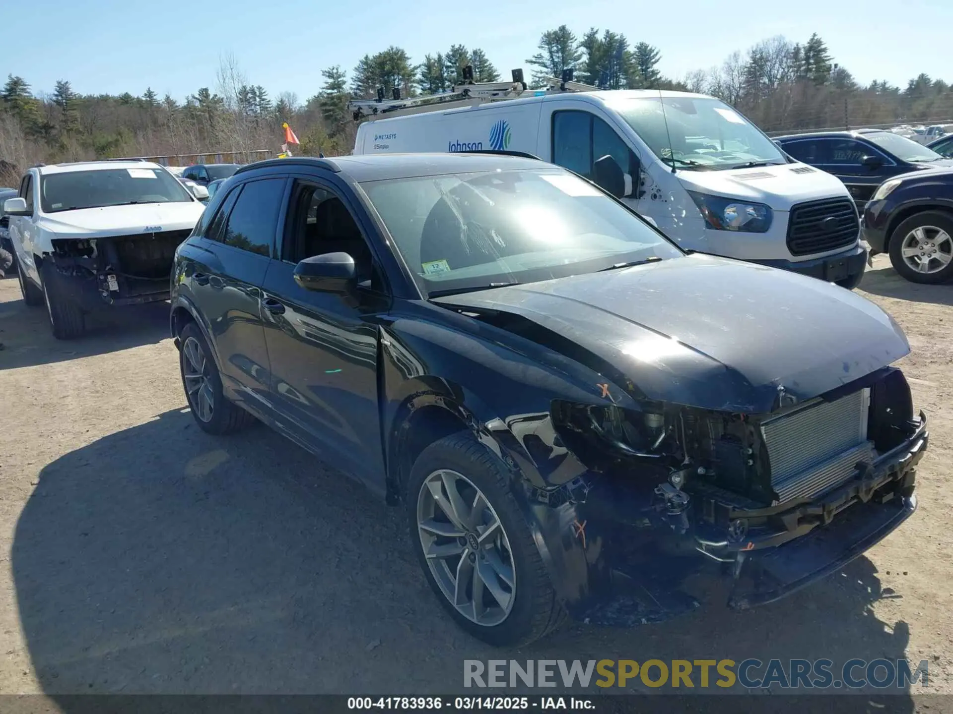 1 fotografías del automóvil dañado WA1EECF38R1199195 AUDI Q3 2024