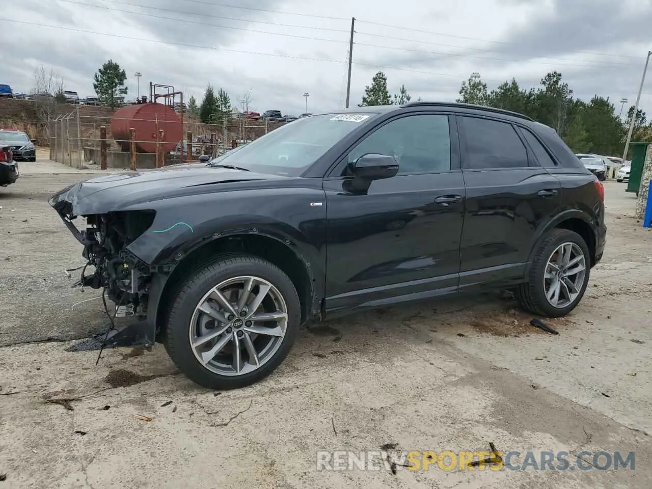 1 fotografías del automóvil dañado WA1EECF39R1026737 AUDI Q3 2024