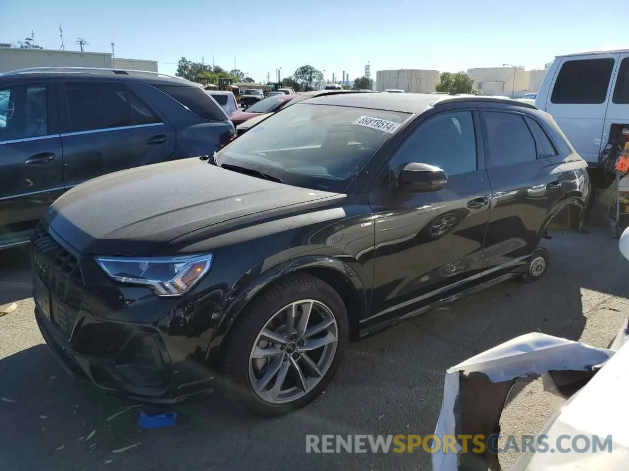 1 fotografías del automóvil dañado WA1EECF39R1027967 AUDI Q3 2024