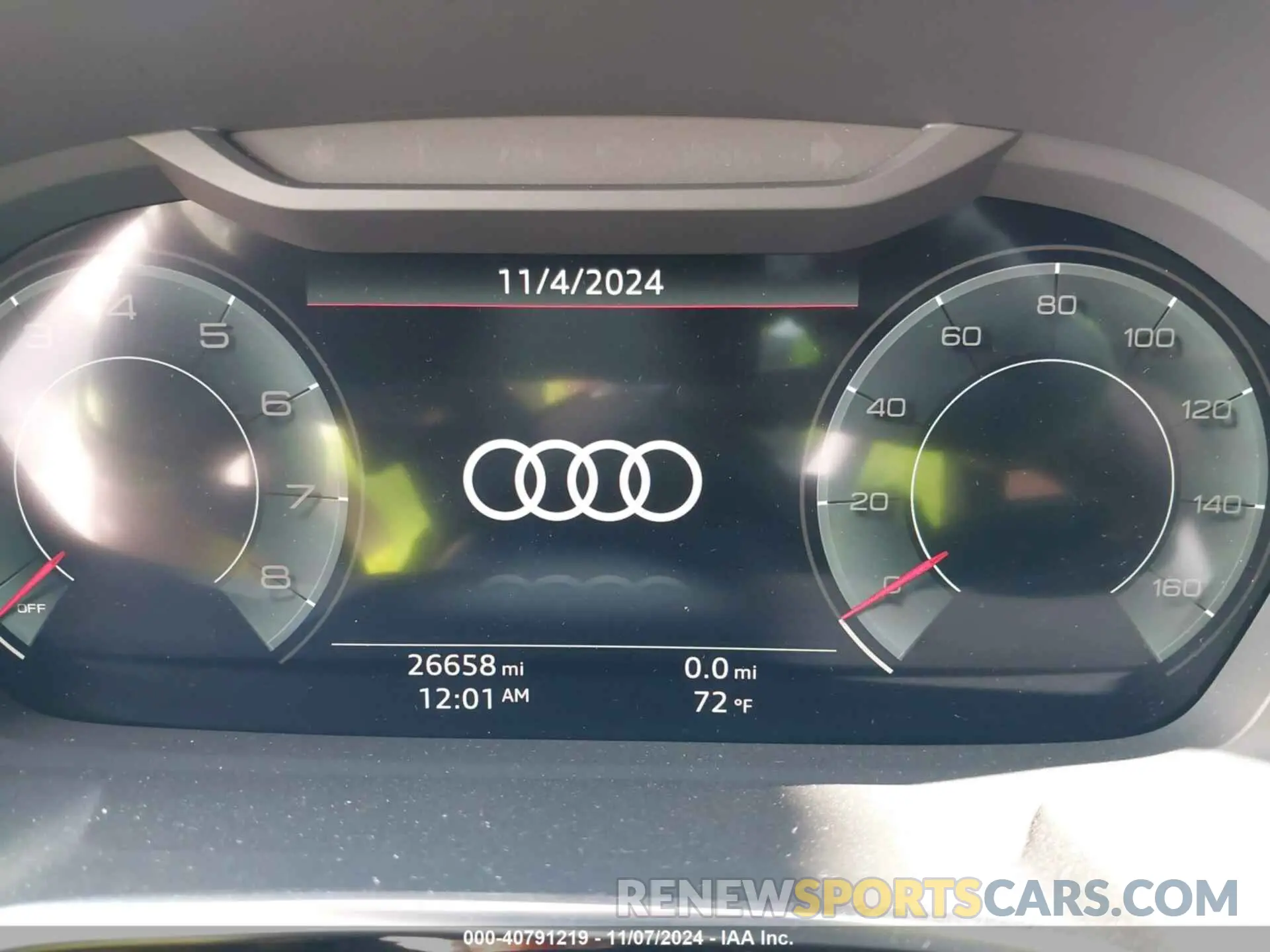 7 fotografías del automóvil dañado WA1EECF39R1107267 AUDI Q3 2024