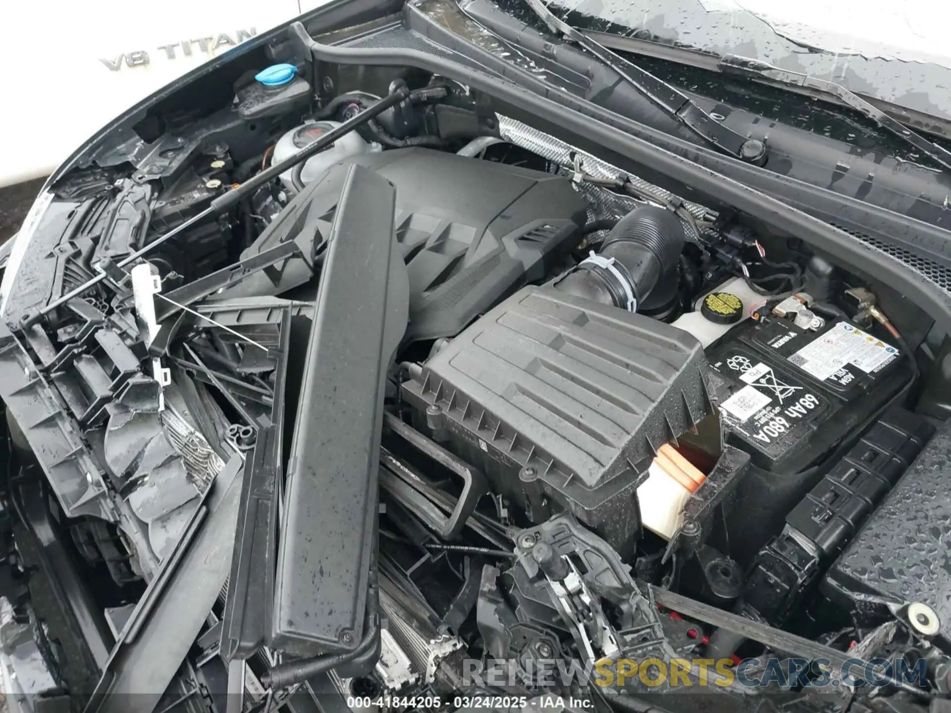 10 fotografías del automóvil dañado WA1EECF3XR1039741 AUDI Q3 2024