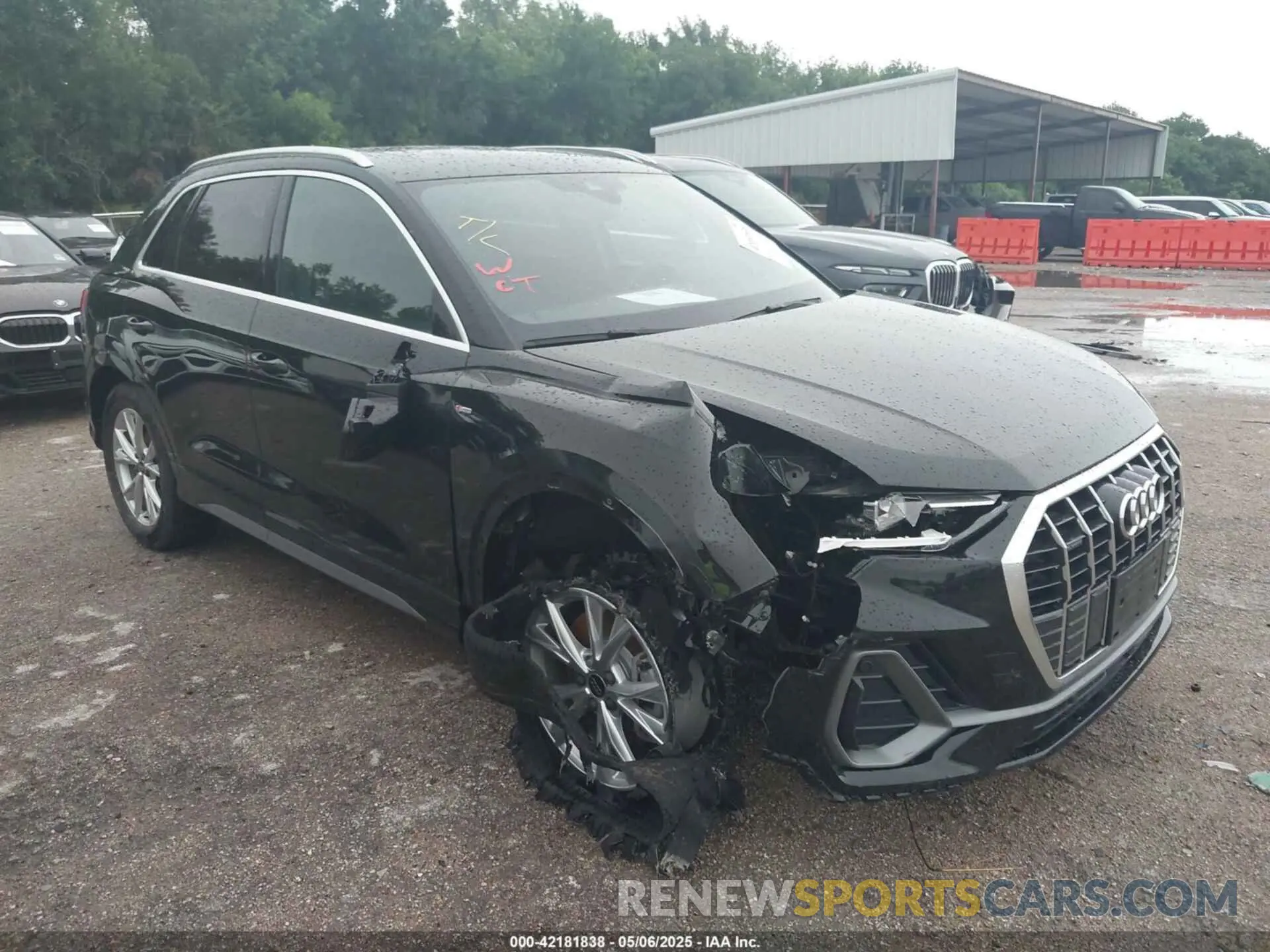 1 fotografías del automóvil dañado WA1DECF32S1016309 AUDI Q3 2025