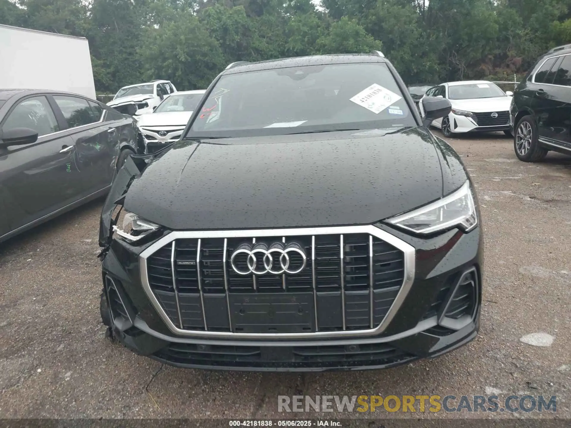 11 fotografías del automóvil dañado WA1DECF32S1016309 AUDI Q3 2025