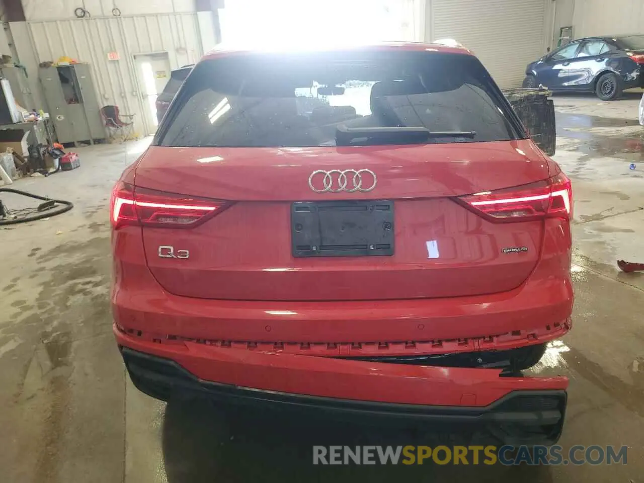6 fotografías del automóvil dañado WA1DECF37S1017620 AUDI Q3 2025