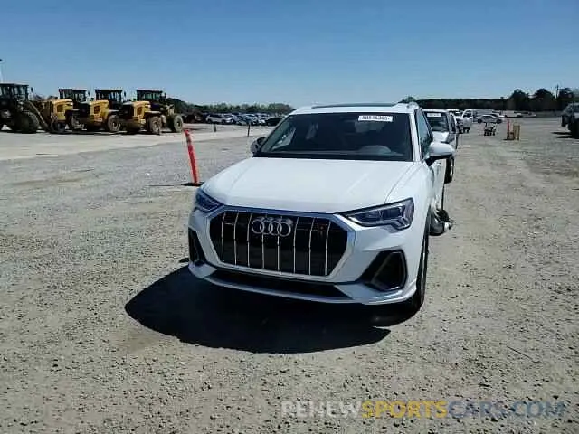 11 fotografías del automóvil dañado WA1EECF31S1040573 AUDI Q3 2025
