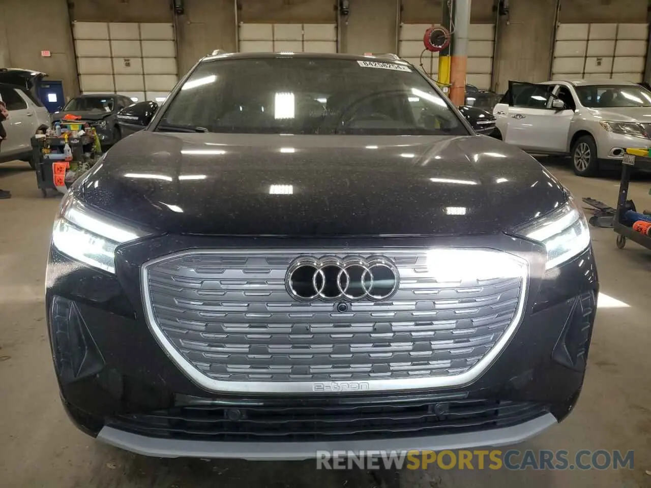 5 fotografías del automóvil dañado WA1G2BFZXNP048625 AUDI Q4 E-TRON 2022