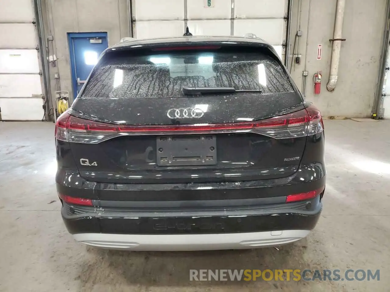 6 fotografías del automóvil dañado WA1G2BFZXNP048625 AUDI Q4 E-TRON 2022