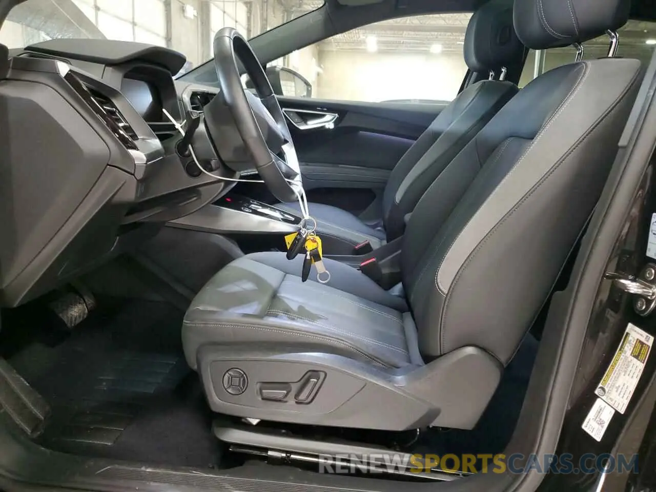 7 fotografías del automóvil dañado WA1G2BFZXNP048625 AUDI Q4 E-TRON 2022