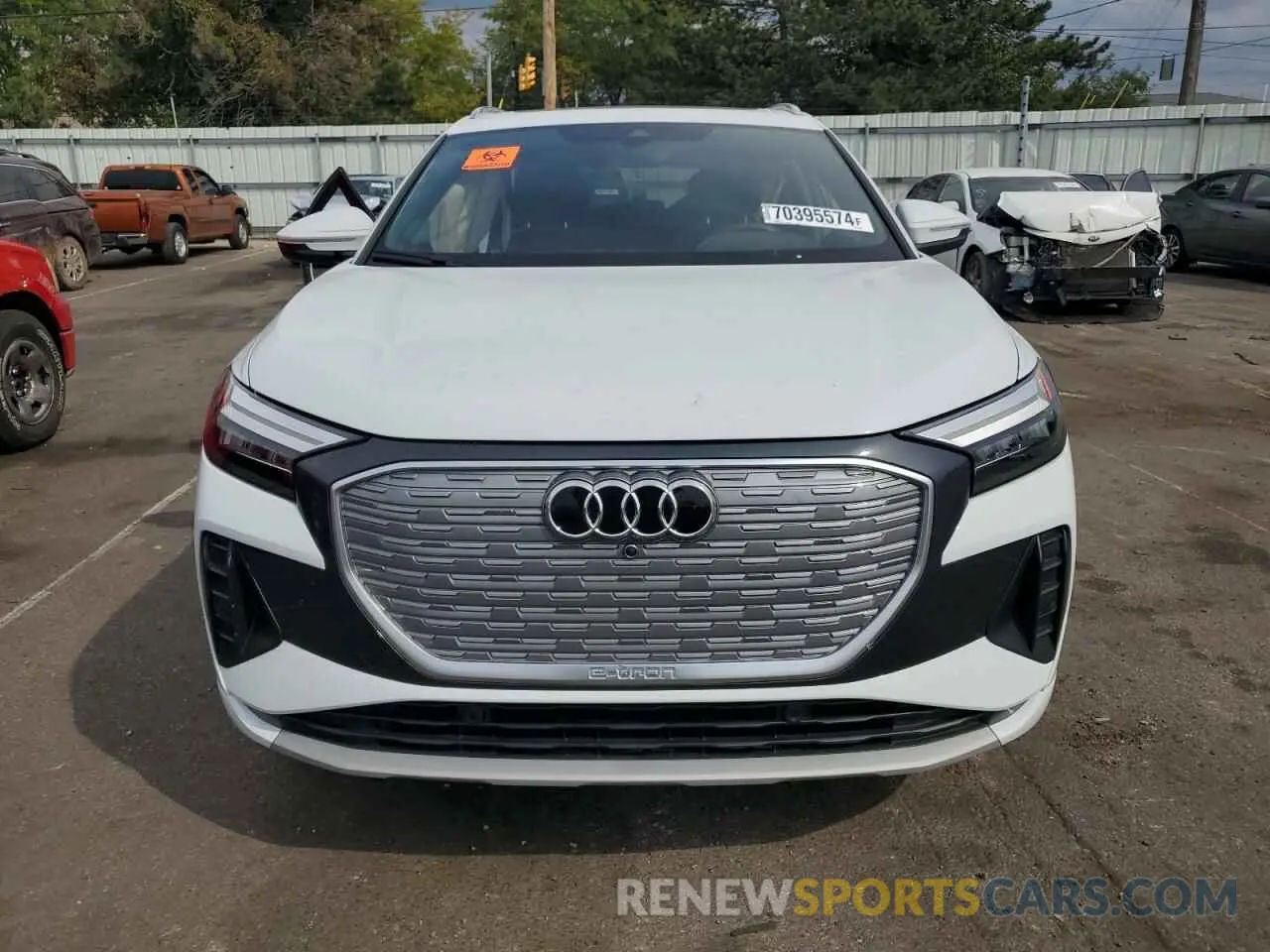 5 fotografías del automóvil dañado WA1H2BFZ8NP042620 AUDI Q4 E-TRON 2022