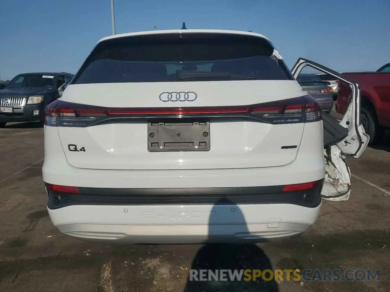 6 fotografías del automóvil dañado WA1H2BFZ8NP042620 AUDI Q4 E-TRON 2022