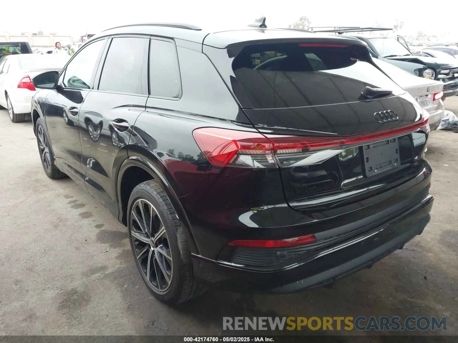 3 fotografías del automóvil dañado WA1M2BFZ8NP054541 AUDI Q4 E-TRON 2022