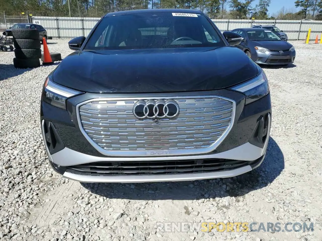 5 fotografías del automóvil dañado WA132BFZ7PP062323 AUDI Q4 E-TRON 2023
