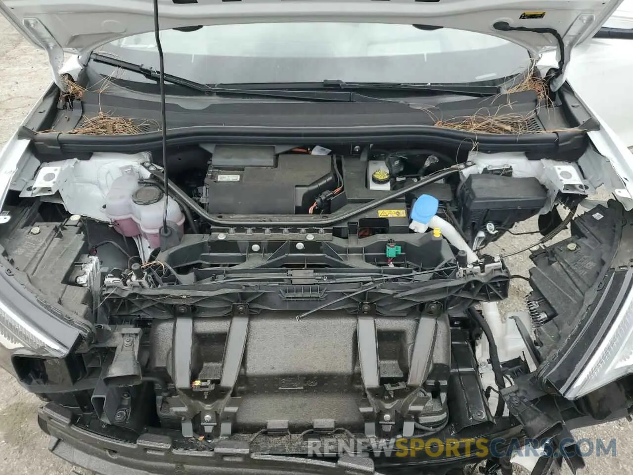 11 fotografías del automóvil dañado WA142BFZXPP076866 AUDI Q4 E-TRON 2023