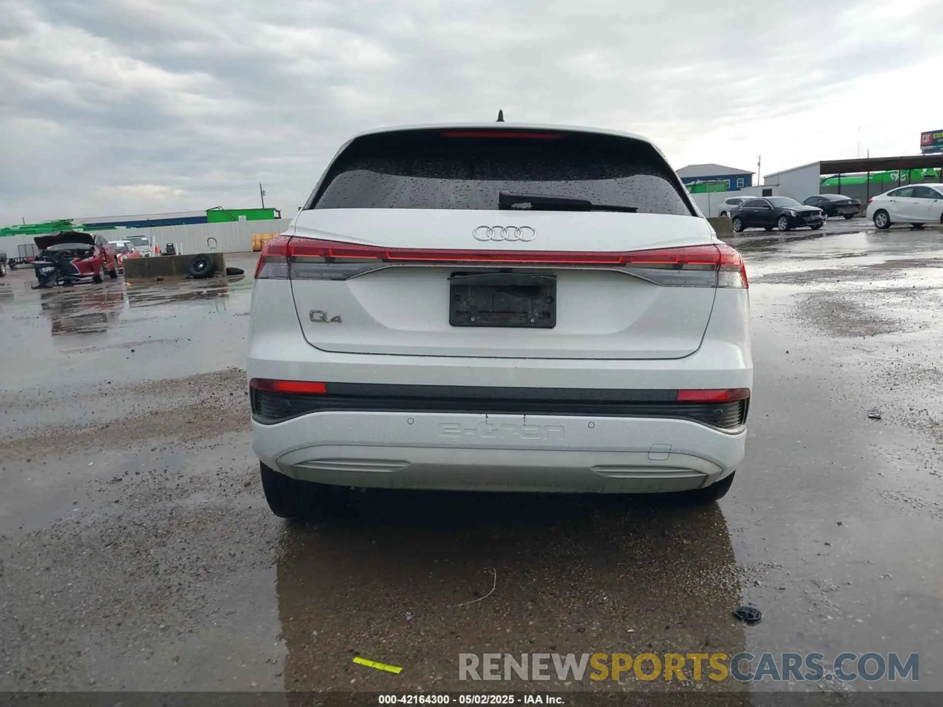 16 fotografías del automóvil dañado WA1ACBFZ2PP058412 AUDI Q4 E-TRON 2023