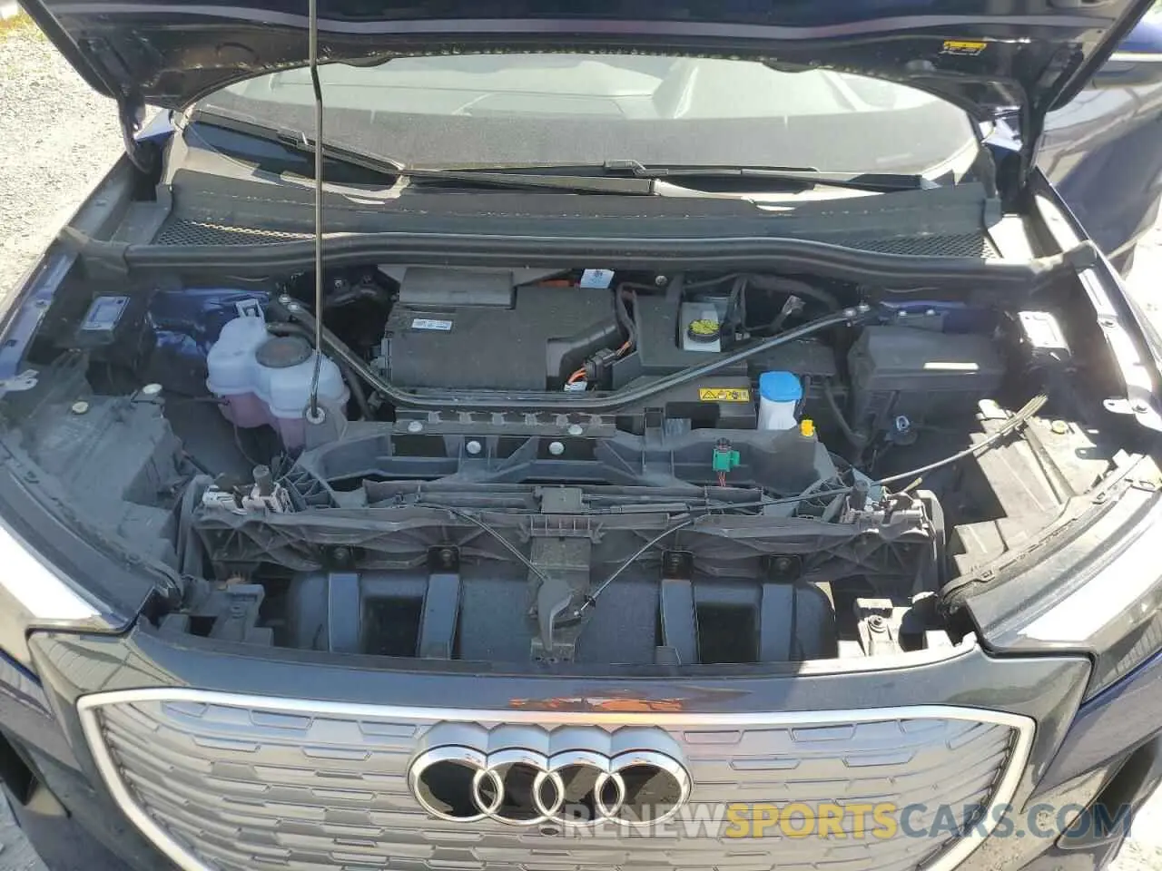 12 fotografías del automóvil dañado WA1ACBFZ5PP032418 AUDI Q4 E-TRON 2023