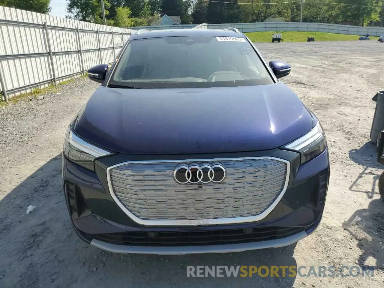 5 fotografías del automóvil dañado WA1ACBFZ5PP032418 AUDI Q4 E-TRON 2023