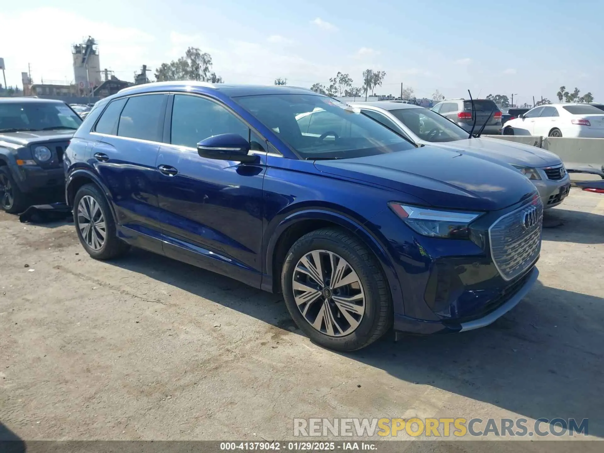 1 fotografías del automóvil dañado WA1BCBFZ1PP028452 AUDI Q4 E-TRON 2023