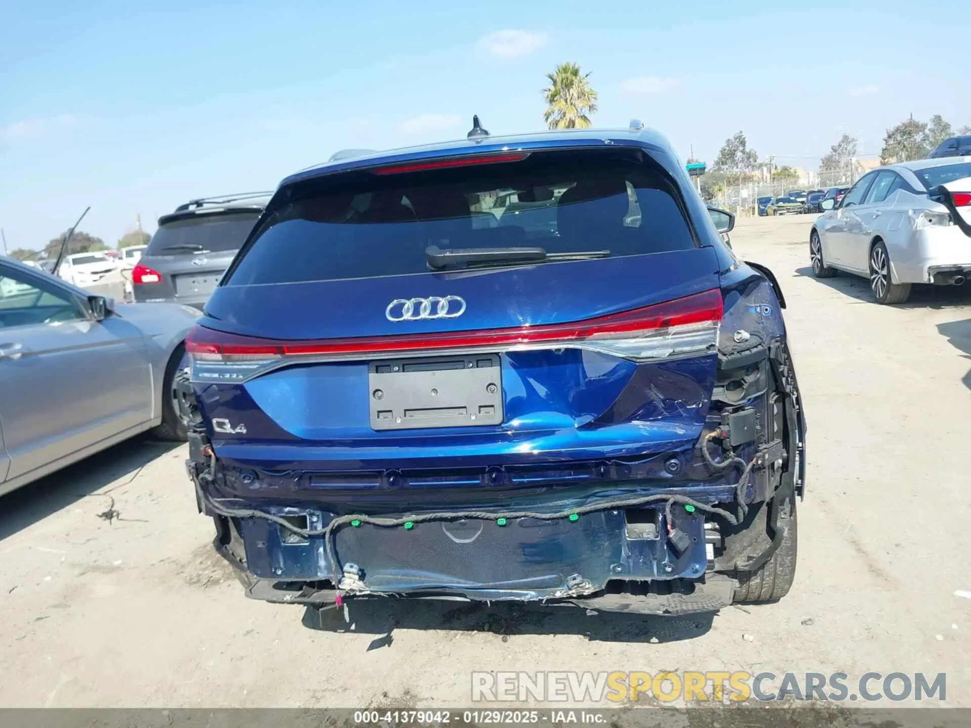 17 fotografías del automóvil dañado WA1BCBFZ1PP028452 AUDI Q4 E-TRON 2023