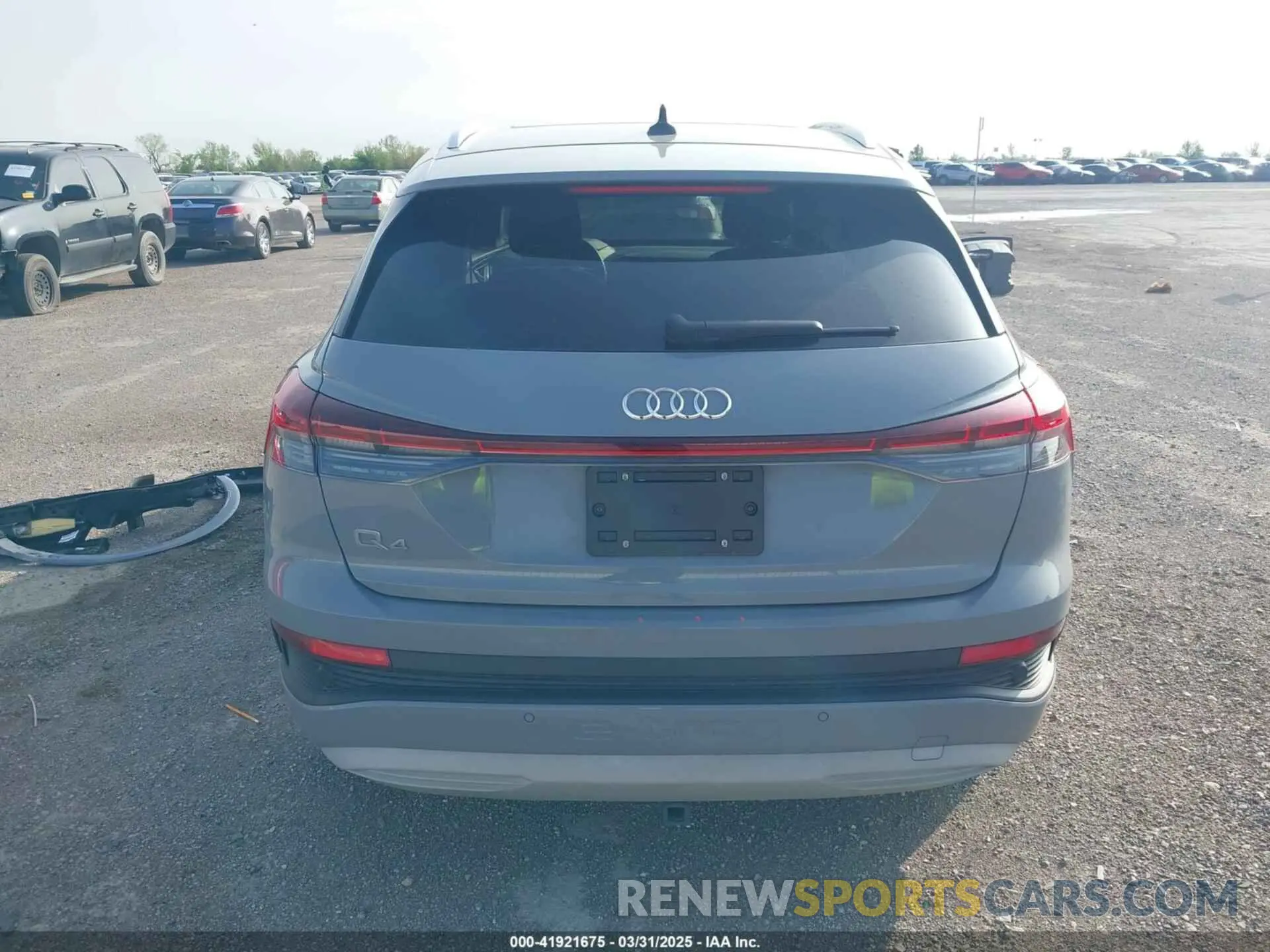 16 fotografías del automóvil dañado WA1BCBFZ3PP019686 AUDI Q4 E-TRON 2023