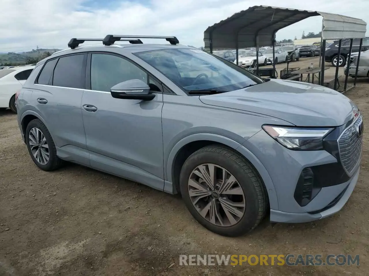 4 fotografías del automóvil dañado WA1BCBFZ5PP010231 AUDI Q4 E-TRON 2023