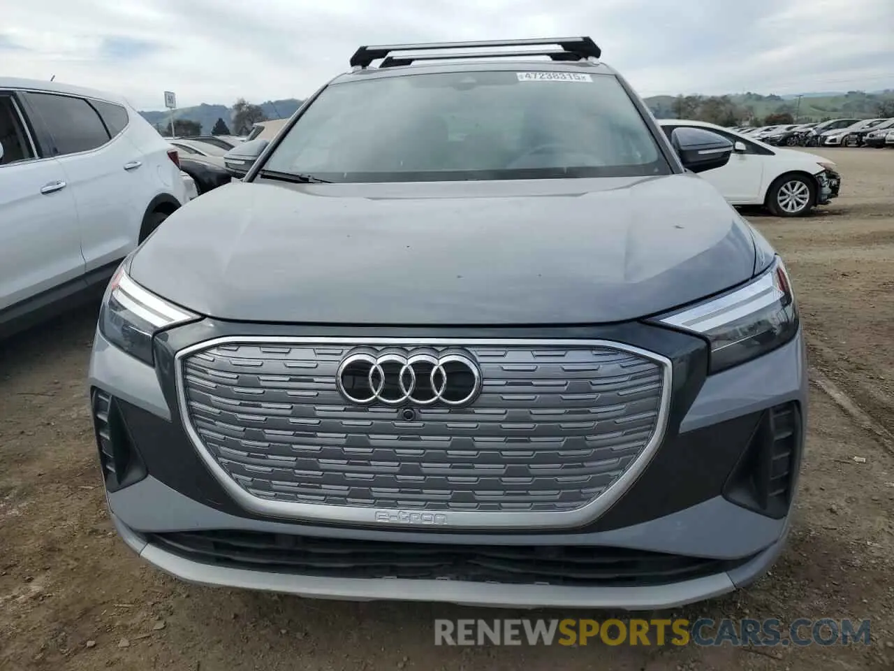 5 fotografías del automóvil dañado WA1BCBFZ5PP010231 AUDI Q4 E-TRON 2023
