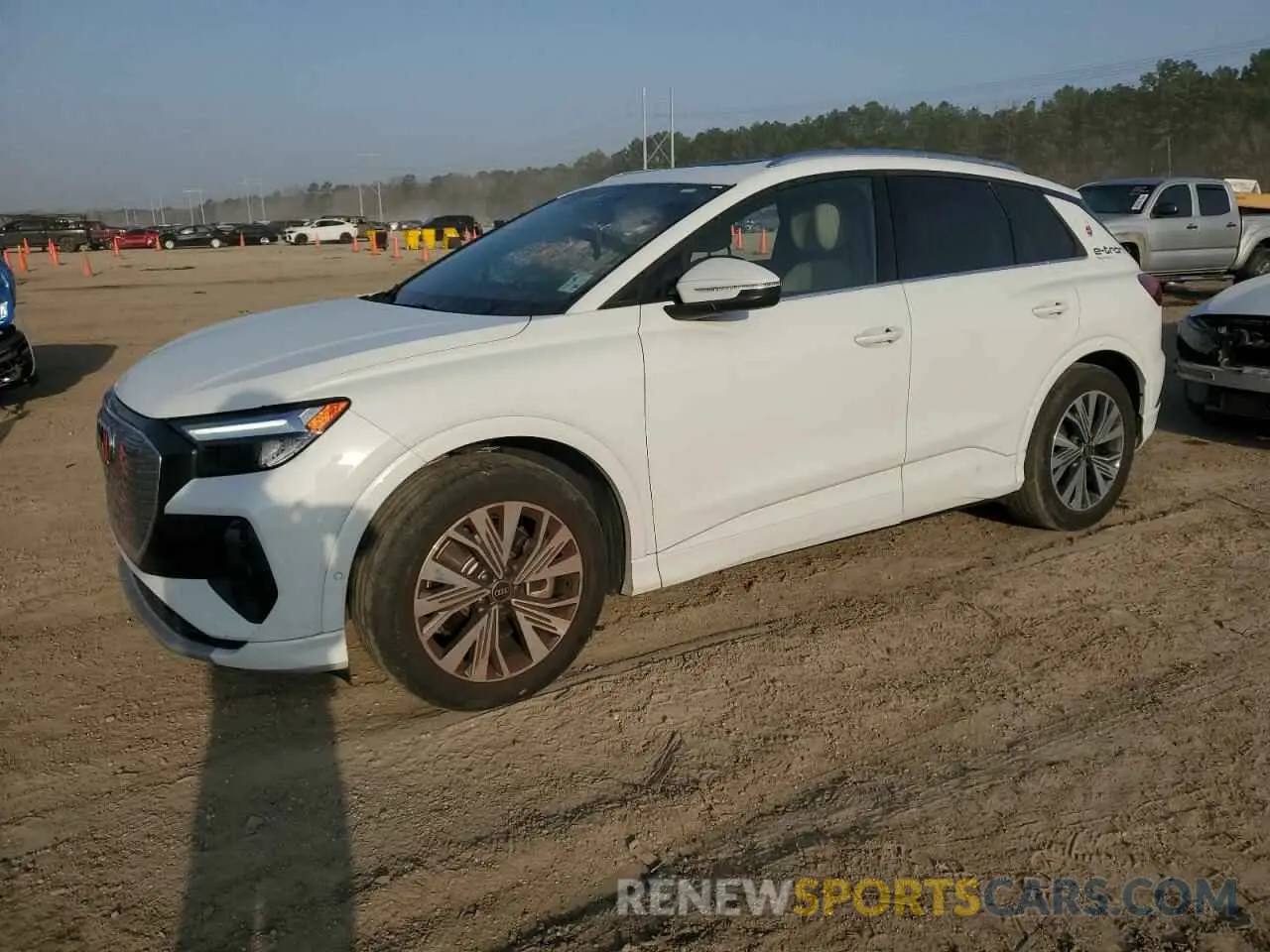 1 fotografías del automóvil dañado WA1BCBFZ7PP063996 AUDI Q4 E-TRON 2023