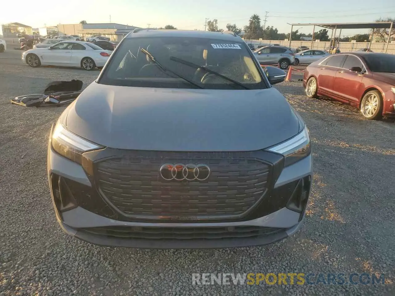 5 fotografías del automóvil dañado WA1L2BFZ0PP041104 AUDI Q4 E-TRON 2023