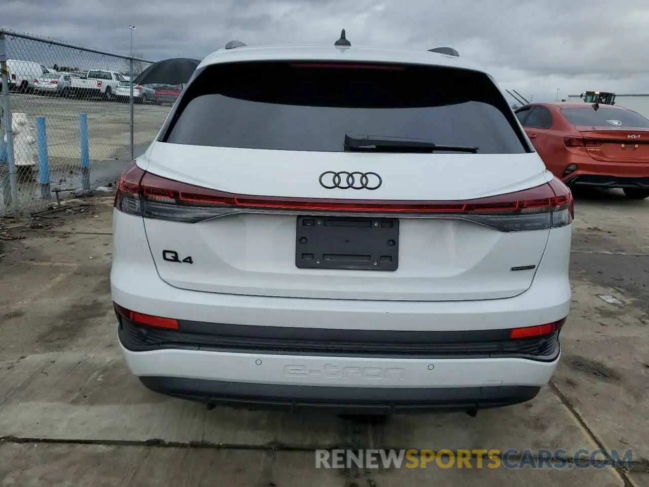 6 fotografías del automóvil dañado WA1L2BFZ0PP068304 AUDI Q4 E-TRON 2023