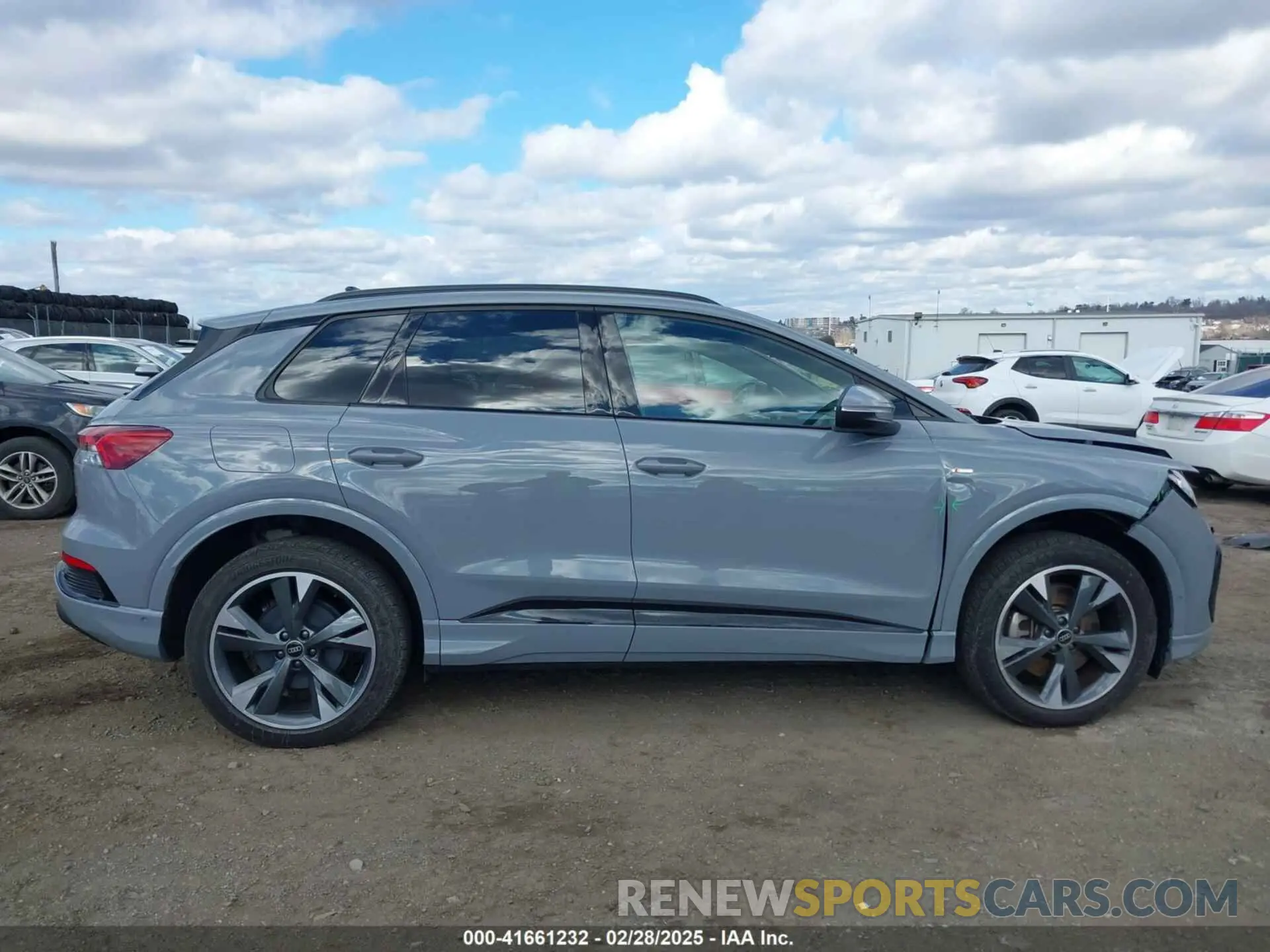 12 fotografías del automóvil dañado WA1L2BFZ1PP053892 AUDI Q4 E-TRON 2023