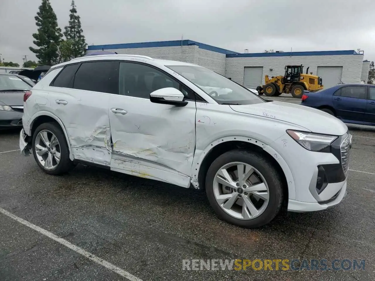 4 fotografías del automóvil dañado WA1L2BFZ4PP050890 AUDI Q4 E-TRON 2023