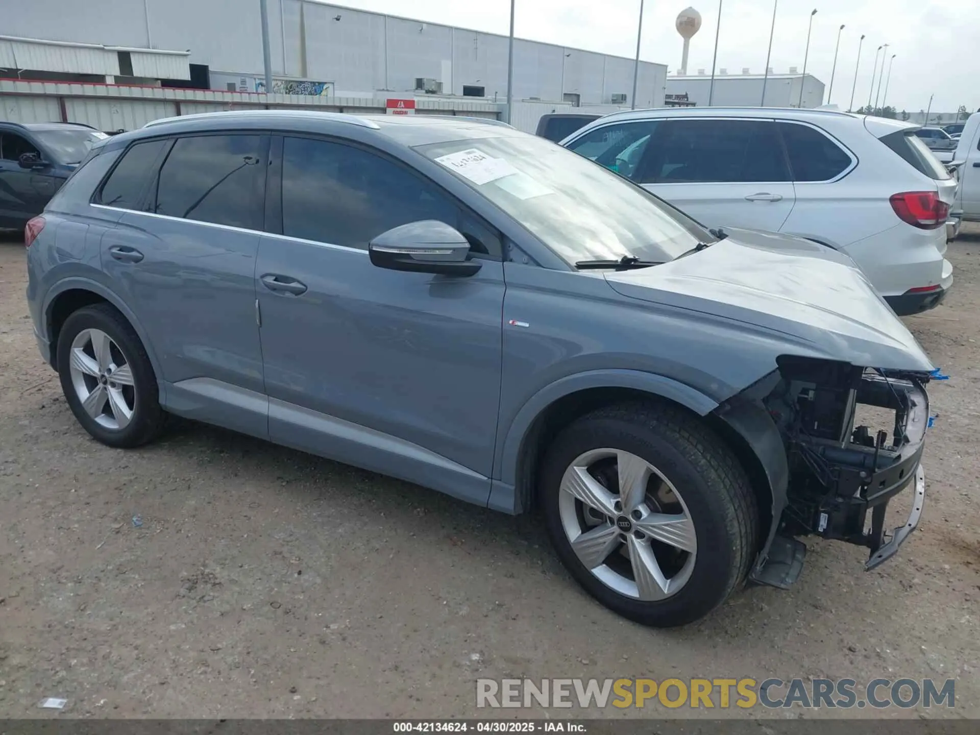 1 fotografías del automóvil dañado WA1L2BFZ7PP000646 AUDI Q4 E-TRON 2023