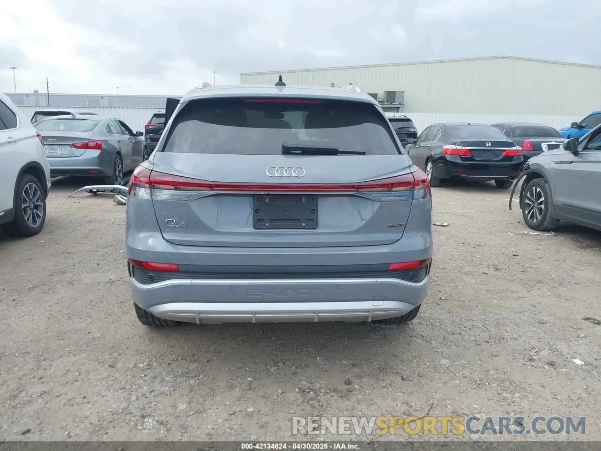 17 fotografías del automóvil dañado WA1L2BFZ7PP000646 AUDI Q4 E-TRON 2023