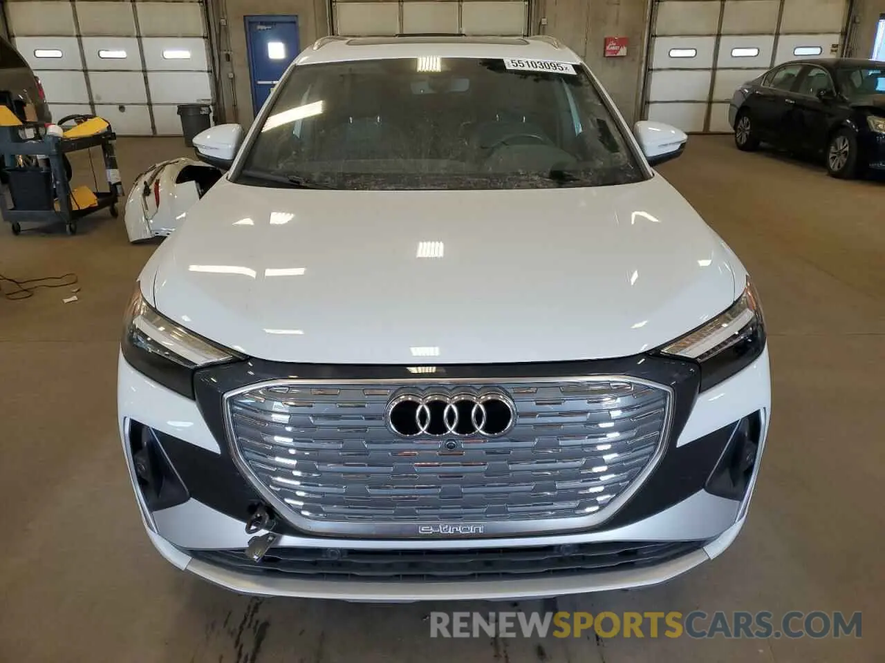 5 fotografías del automóvil dañado WA1L2BFZ8PP063724 AUDI Q4 E-TRON 2023
