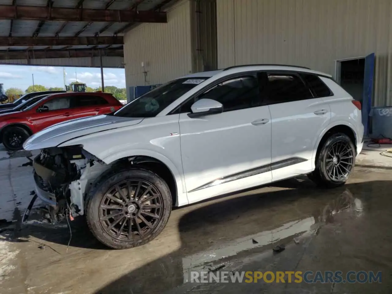 1 fotografías del automóvil dañado WA1L2BFZ9PP028898 AUDI Q4 E-TRON 2023