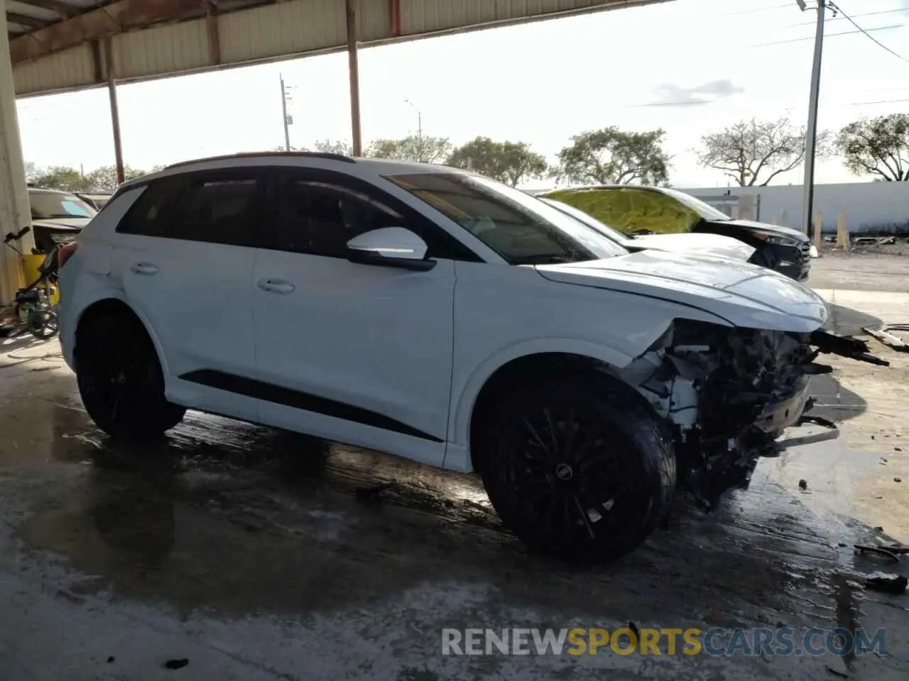 4 fotografías del automóvil dañado WA1L2BFZ9PP028898 AUDI Q4 E-TRON 2023