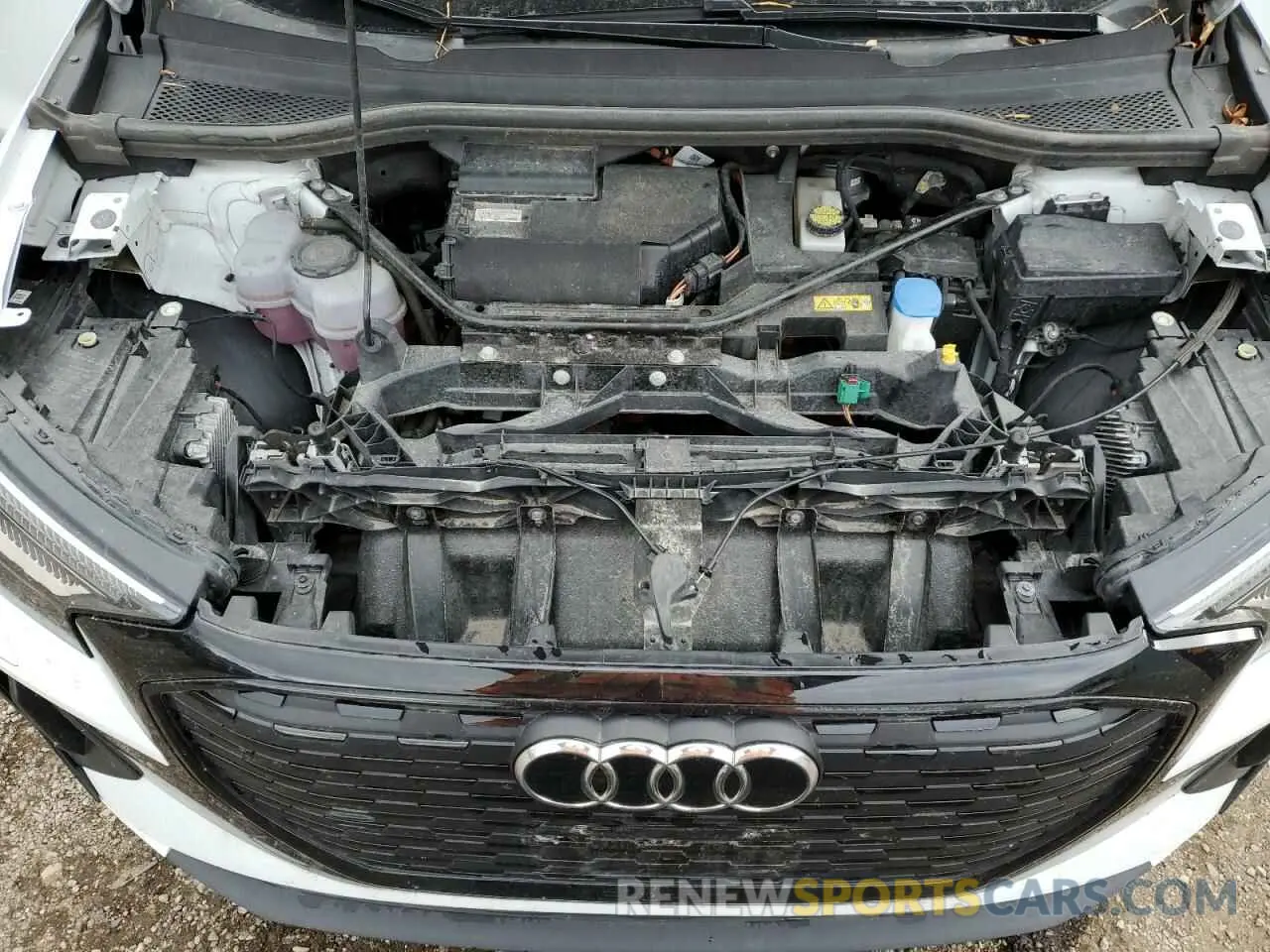 12 fotografías del automóvil dañado WA1M2AFZ4PP025230 AUDI Q4 E-TRON 2023