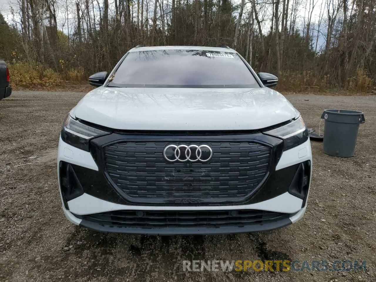 5 fotografías del automóvil dañado WA1M2AFZ4PP025230 AUDI Q4 E-TRON 2023