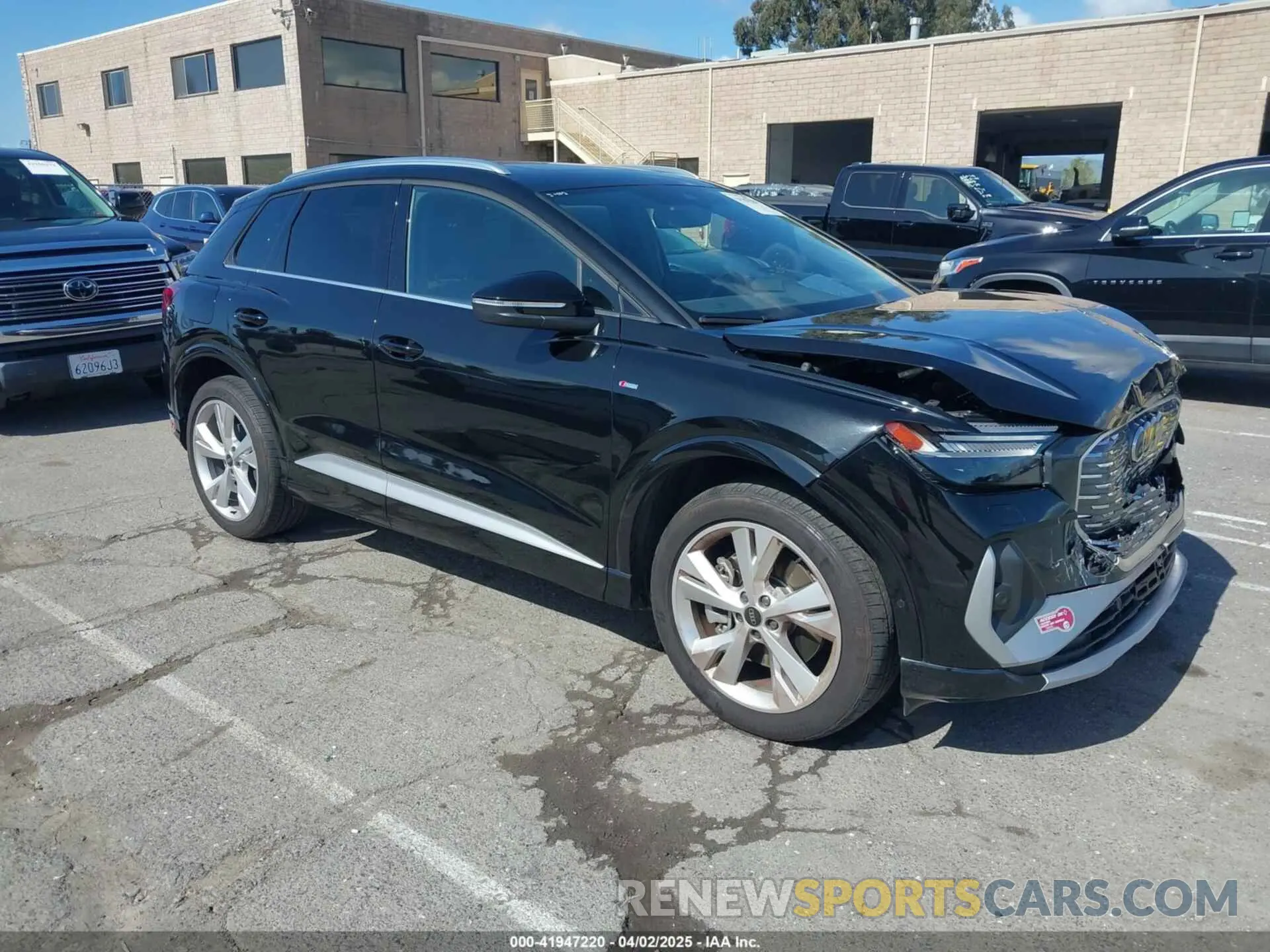 1 fotografías del automóvil dañado WA1M2BFZ0PP072728 AUDI Q4 E-TRON 2023