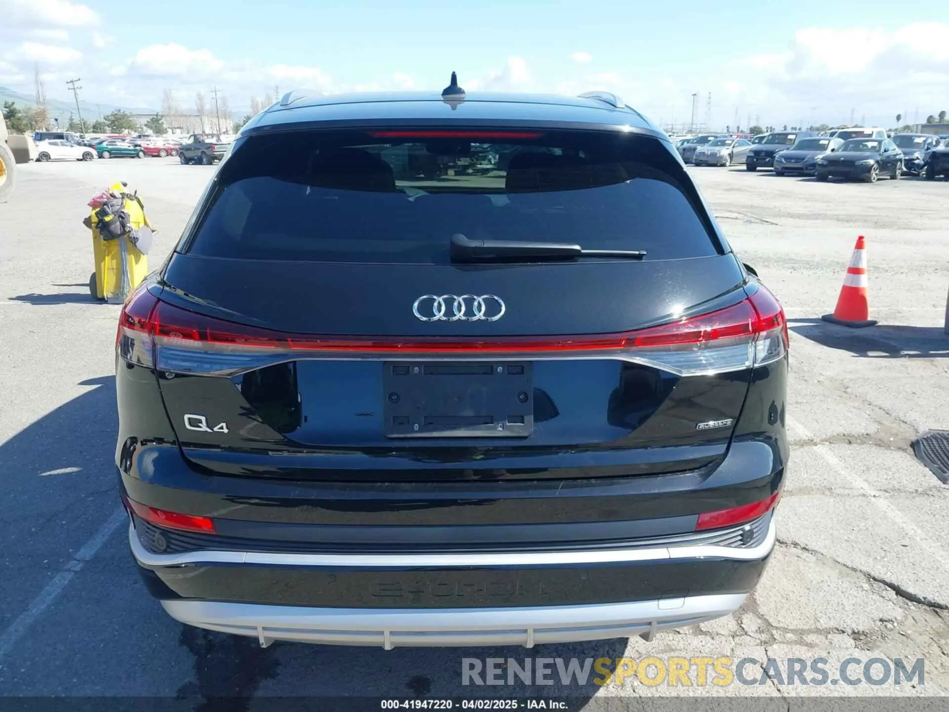 16 fotografías del automóvil dañado WA1M2BFZ0PP072728 AUDI Q4 E-TRON 2023