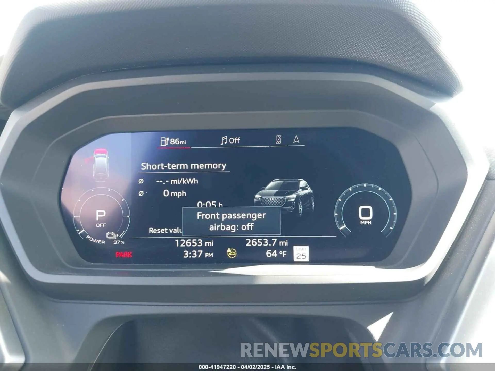 7 fotografías del automóvil dañado WA1M2BFZ0PP072728 AUDI Q4 E-TRON 2023