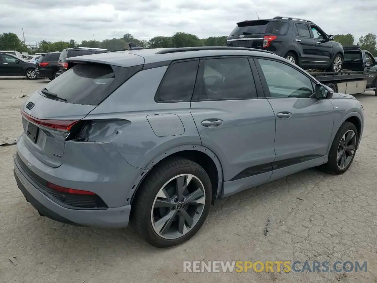 3 fotografías del automóvil dañado WA1M2BFZ4PP046357 AUDI Q4 E-TRON 2023