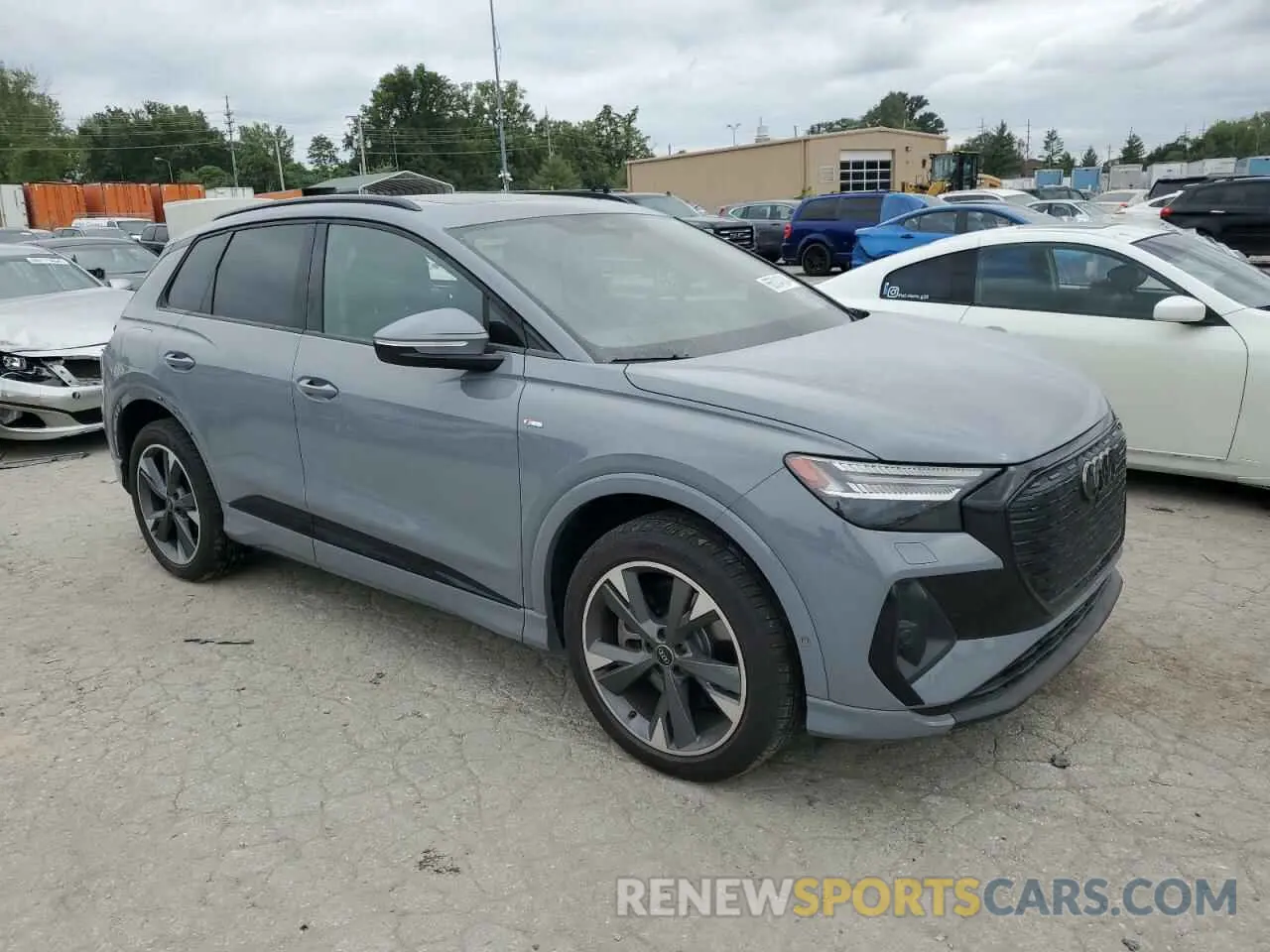 4 fotografías del automóvil dañado WA1M2BFZ4PP046357 AUDI Q4 E-TRON 2023
