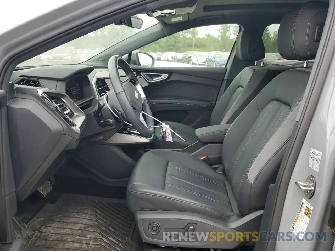 7 fotografías del automóvil dañado WA1M2BFZ4PP046357 AUDI Q4 E-TRON 2023