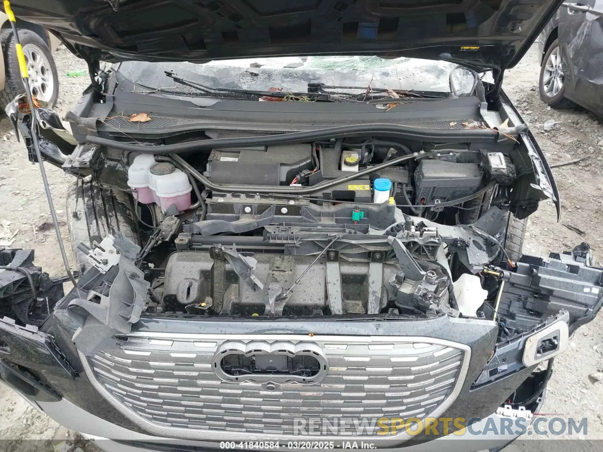 10 fotografías del automóvil dañado WA1M2BFZ7PP049284 AUDI Q4 E-TRON 2023