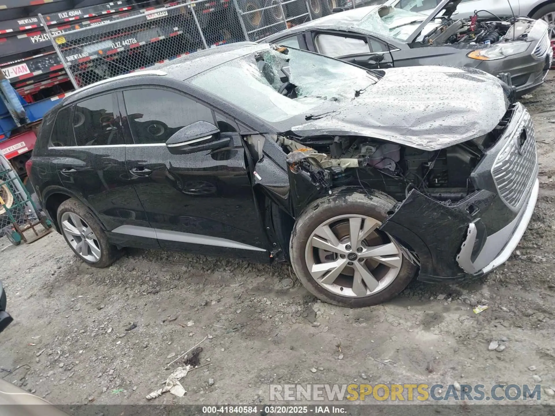 12 fotografías del automóvil dañado WA1M2BFZ7PP049284 AUDI Q4 E-TRON 2023