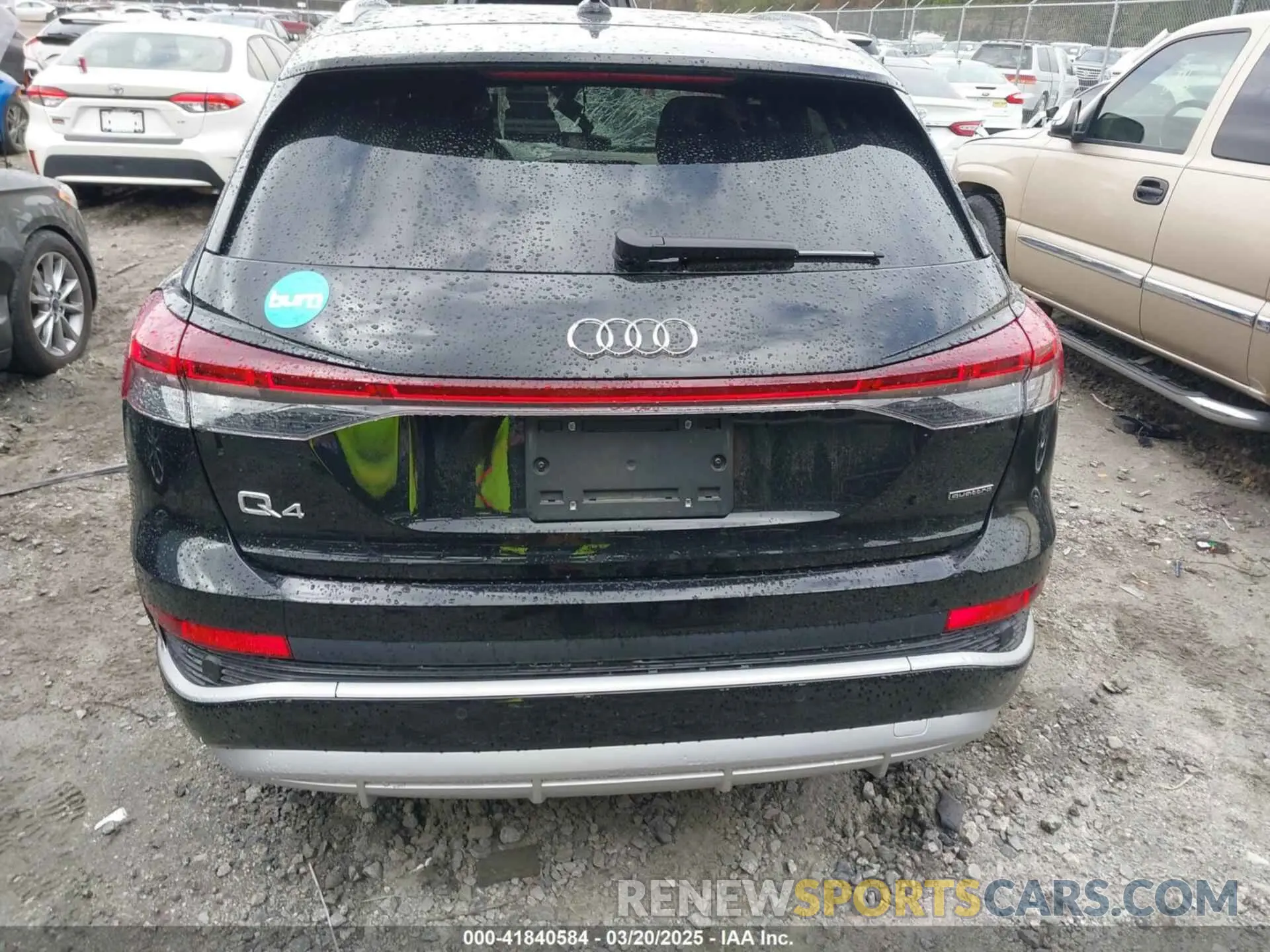 15 fotografías del automóvil dañado WA1M2BFZ7PP049284 AUDI Q4 E-TRON 2023