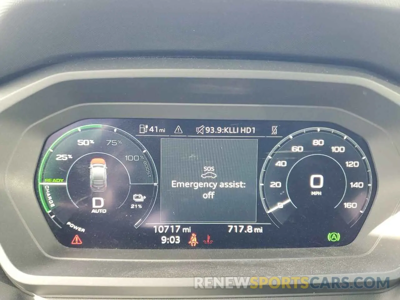 9 fotografías del automóvil dañado WA122BFZ5RP019971 AUDI Q4 E-TRON 2024