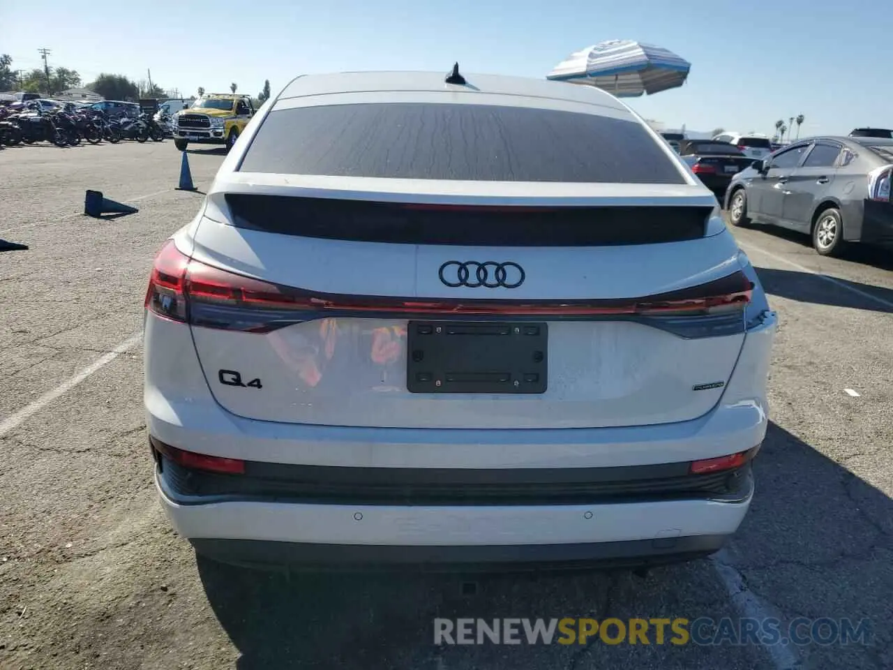 6 fotografías del automóvil dañado WA132BFZ3RP026941 AUDI Q4 E-TRON 2024