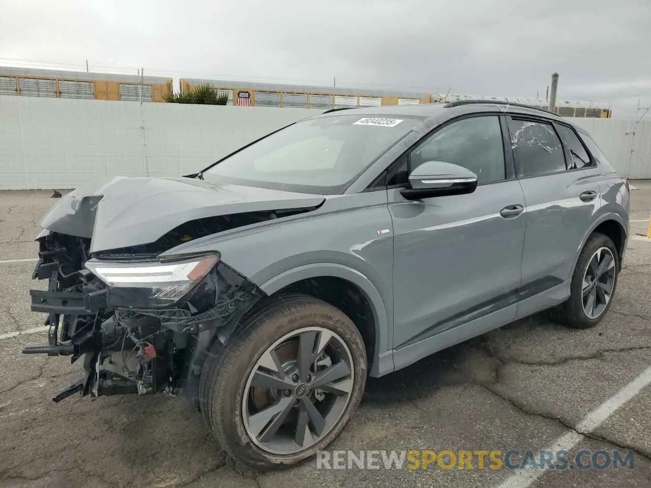 1 fotografías del automóvil dañado WA1L2BFZ1RP031846 AUDI Q4 E-TRON 2024